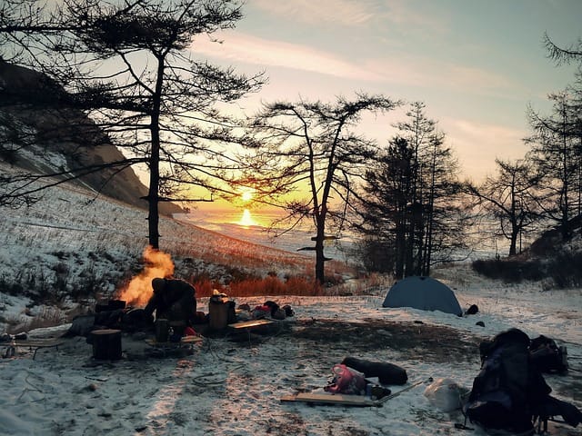 winter landscape, camping, adventure, Bureau of Land Management land